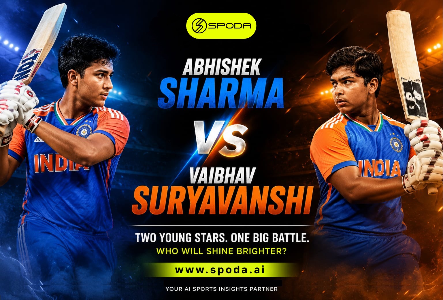 Abhishek Sharma vs Vaibhav Suryavanshi: Side-by-Side Comparison, Strength & Weakness
