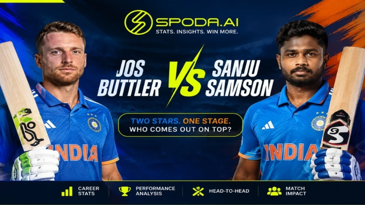 Jos Buttler vs Sanju Samson: Head-to-Head Comparison and Who is More Lethal Opener in T20s
