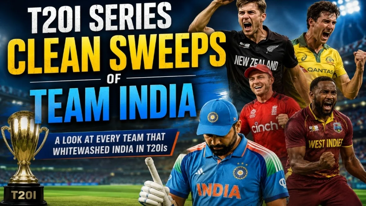 Not Just England: The 5 Times Team India Suffered a Humiliating T20I Series Whitewash